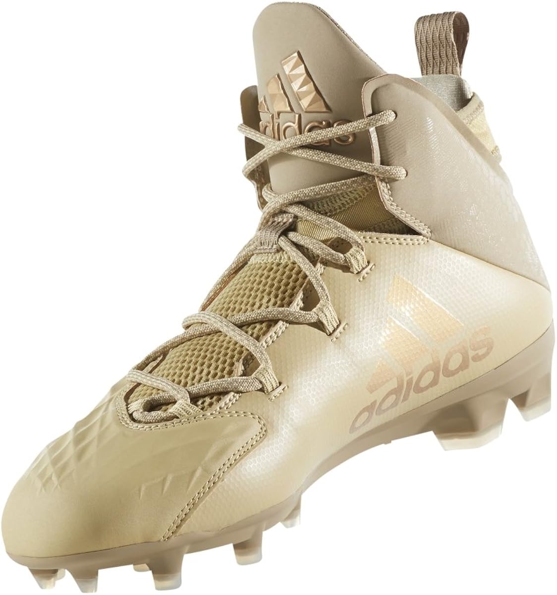  | adidas Freak Lax Mid Cleat - Unisex Lacrosse 12.5 Sand/Copper Metallic | Field Hockey & Lacrosse