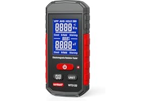 Wintact EMF Meter, EMF Radiation Meter, Digital Electromagnetic Field Radiation Detector, Rechargeable for Home EMF Frequency