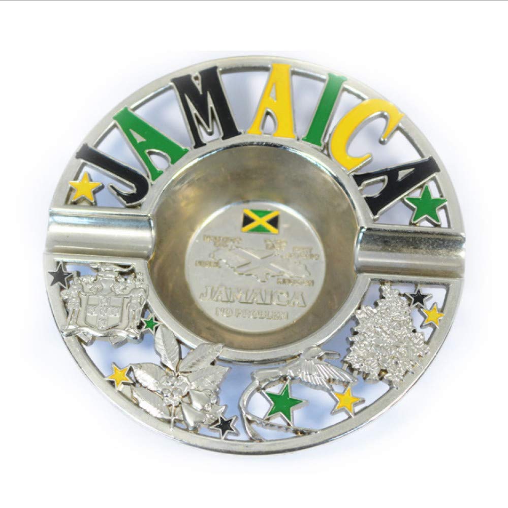 Metal Craft Ashtray Model Ashtray Metal Crafts Gifts, Tourist Souvenir Cigarette Ashtray Figurines R
