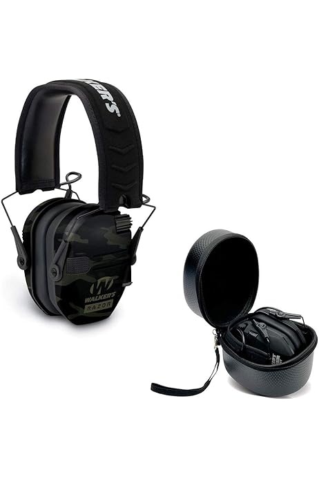 Equipo De Caza Estuche Protector Para Auriculares Walker's Razor