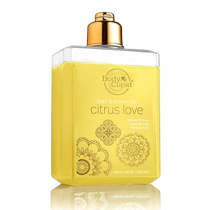 Body Cupid Citrus Love Shower Gel - No Sulphate and Paraben, 250 ml