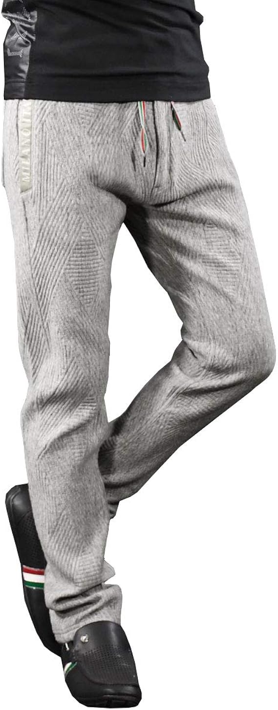 Amazon Viola Rumore ヴィオラ ビオラ ロングパンツ 接結素材 スウェット ボトムス メンズ グレー灰 Xl ロングパンツ 通販