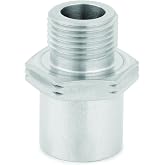 Mishimoto Stainless Steel Sandwich Plate Adapter 3/4-Inch, 16UNF Thread Pitch