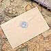 Ginkgo Leaf Wax Seal Stamp, Mornajina Botanical Brass Head Wooden Handle Removable Sealing Stamp for Wedding Invitation Seals