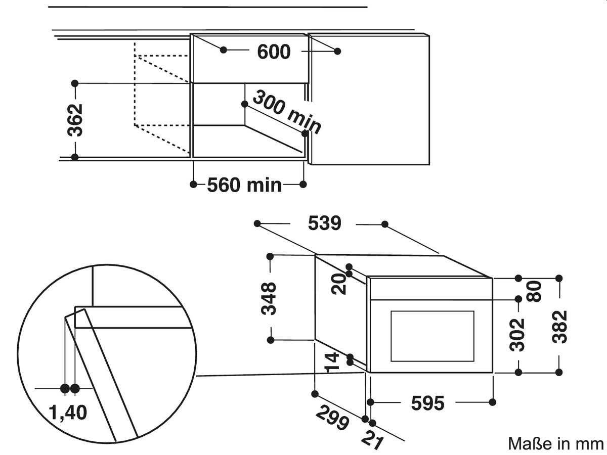 Whirlpool AMW 439/IX Integrado 22L 750W Negro, Acero inoxidable ...