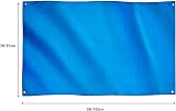 Runesol Blue Flag 91x152cm Premium Quality 4 Grommets Weatherproof view 2