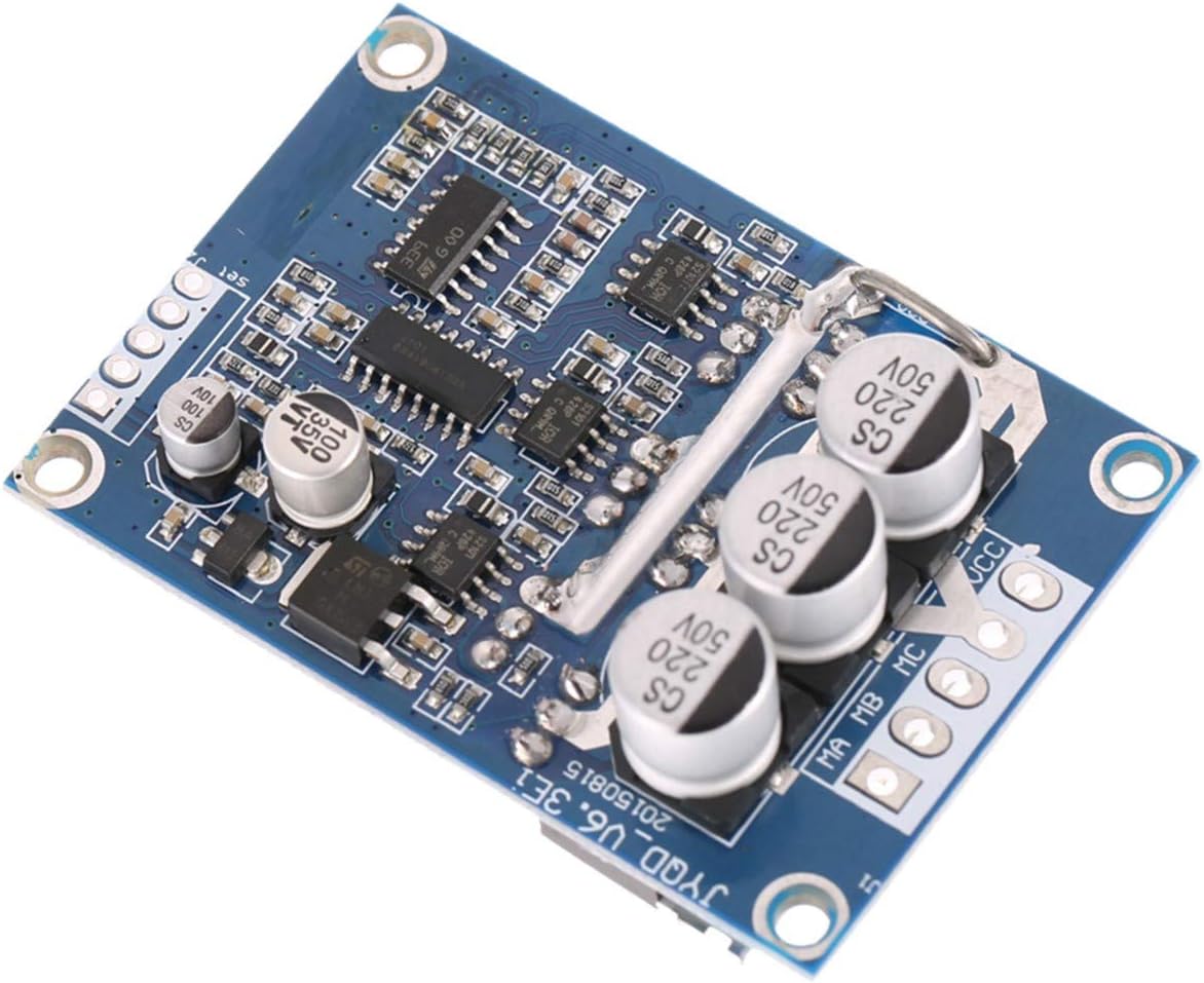 TECNOIOT DC 12V-36V 500W PWM Brushless Motor Controller Balanced BLDC Car Driver Board