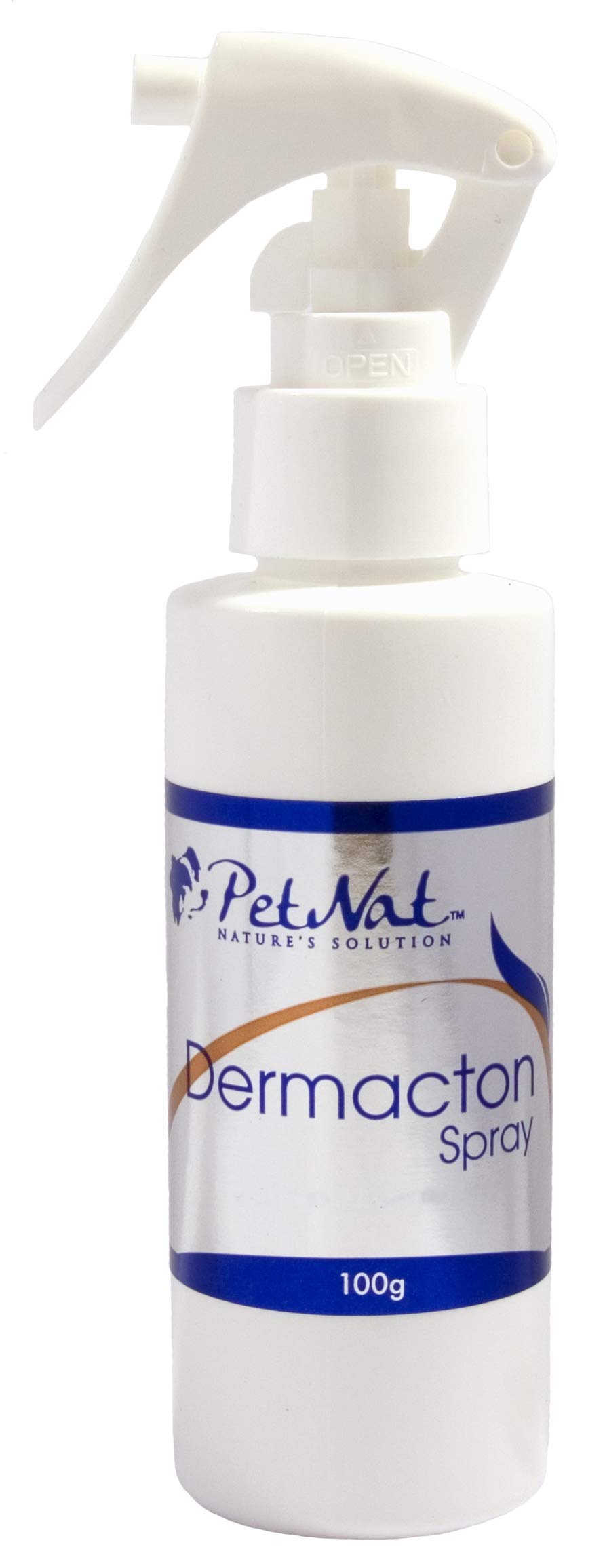 Petnat Dermacton Spray for ITCHY Dogs - Professionally recommended for itching & hair loss. Stops itching and scratching, soothes skin & promotes hair regrowth naturally