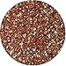 Glitter My World! Fat Flake Craft Glitter: 1 lb Jar A Rose Gold