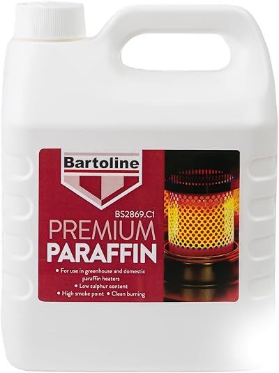 Bartoline Premium Paraffin 4L Low Sulphur Odour-Reduced Kerosene Greenhouse