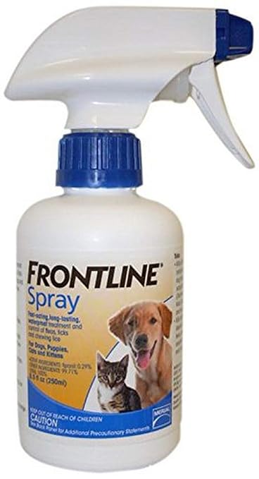 frontline flea and tick spray