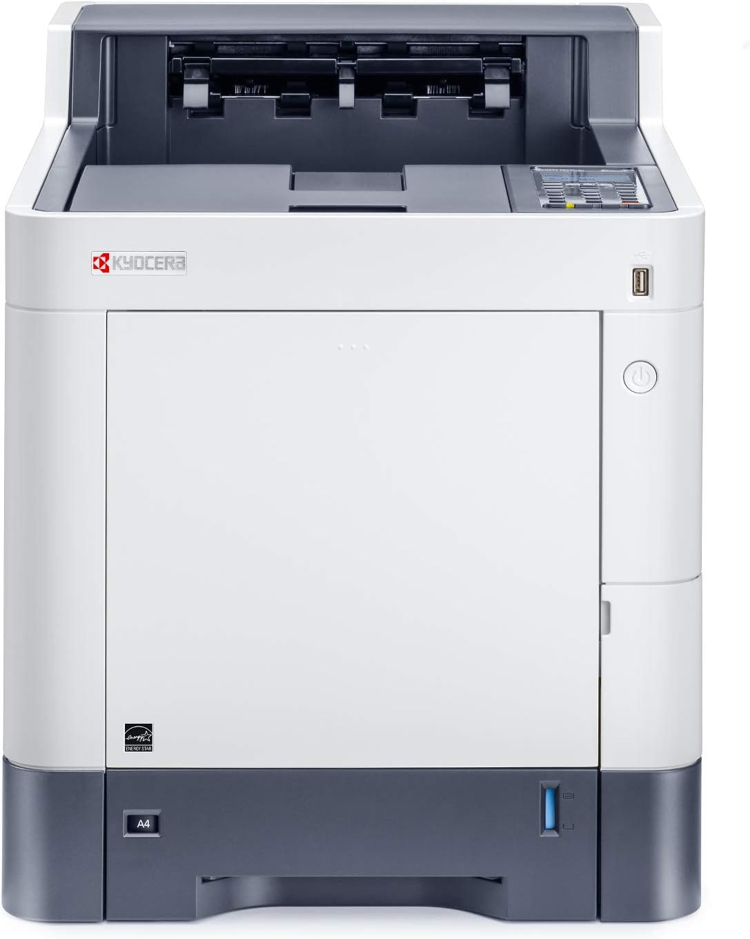 KYOCERA1102TW2US1 ECOSYS P6235cdn Color Laser Printer, Up to 37 PPM, Up to 1200 DPI Printing Quality, 100000 Pages a Month, Mobile Printing Supported, Wi-Fi Connection and WI-FI DirectEPEATBlue Angel