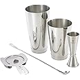 Barfly M37101 Basics Cocktail Set, 5-Piece, Stainless Steel