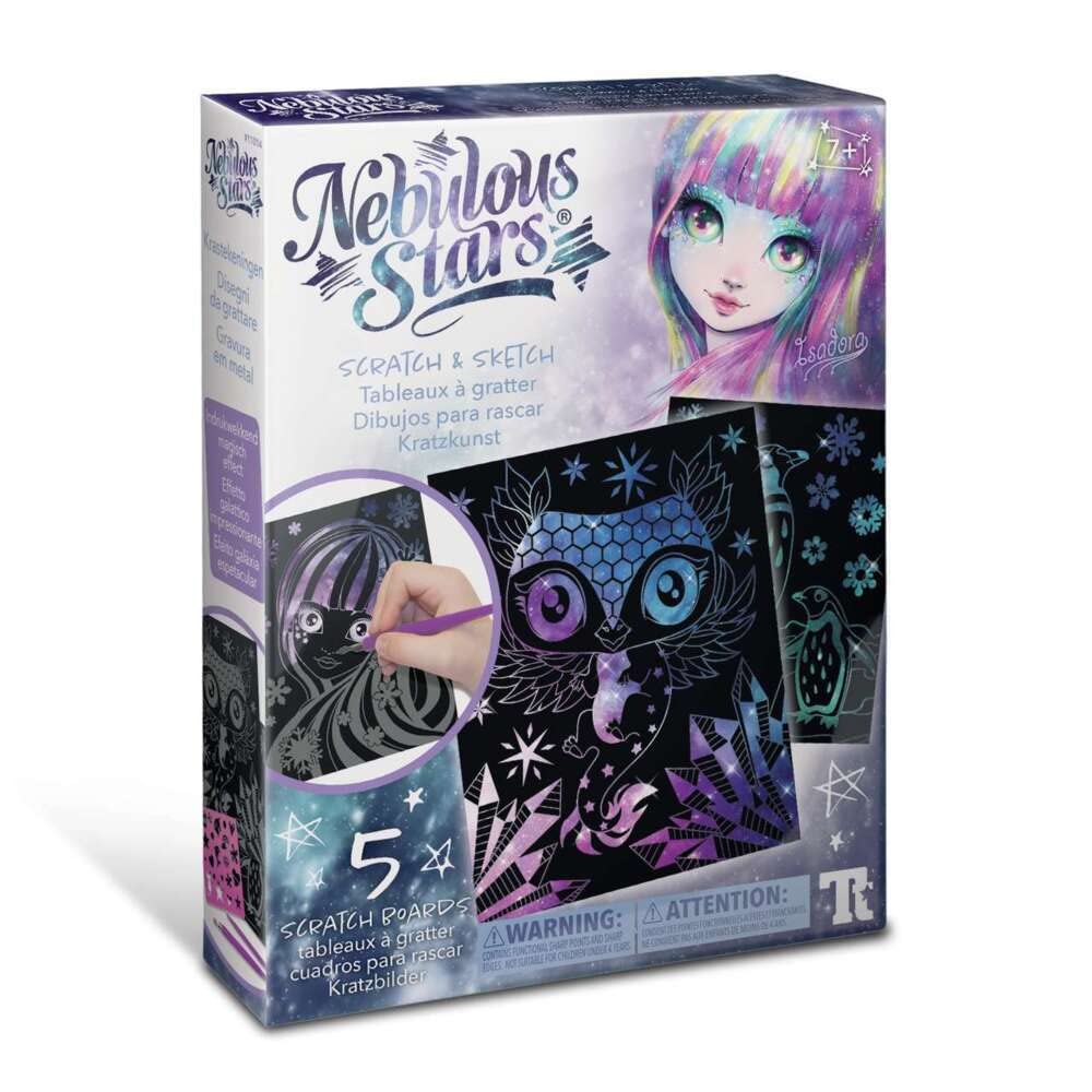Nebulous Stars Scratch and Sketch Art Kit