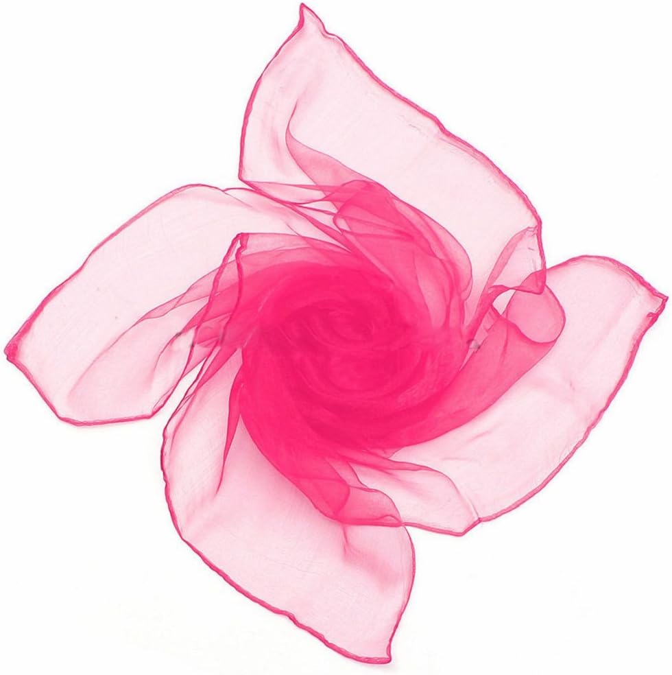 Colorido Women Stylish Candy Color Soft Chiffon Silk Square Neck Scarf Wrap Shawl