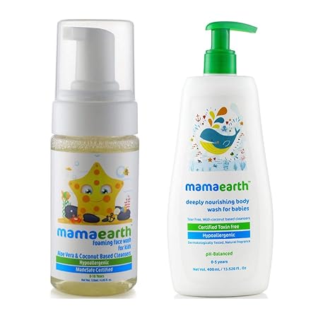 mamaearth foaming face wash