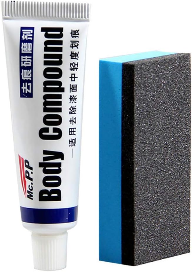Car Body Compound Paste Set Scratch Paint Repair Auto Polishing Grinding Compound Car Paste Polish Care
