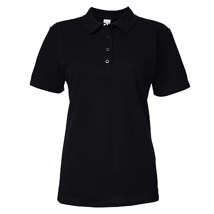 Gildan Softstyle Damen Kurzarm Doppel Pique Polo Shirt