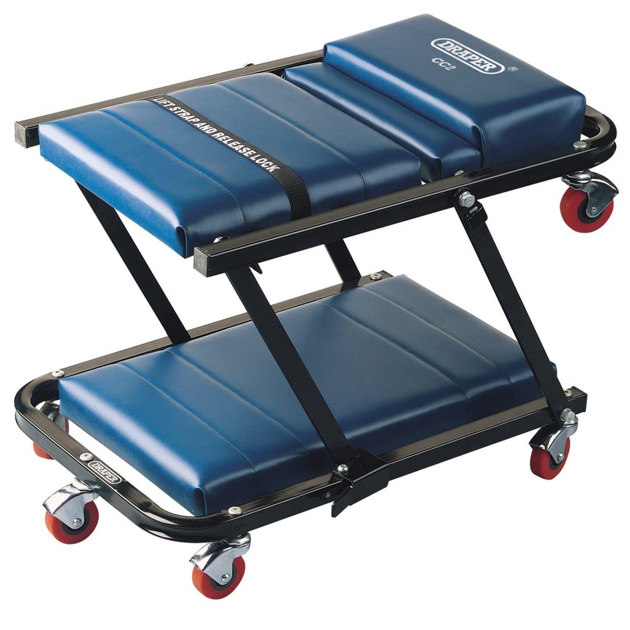 Draper 56224 Mechanics Car Creeper and Seat , Blue