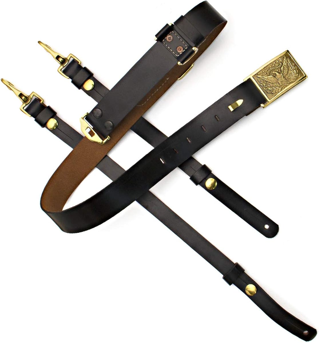 US Civil War Union Sword Belt Civil War Reproductions at Amazon Men’s