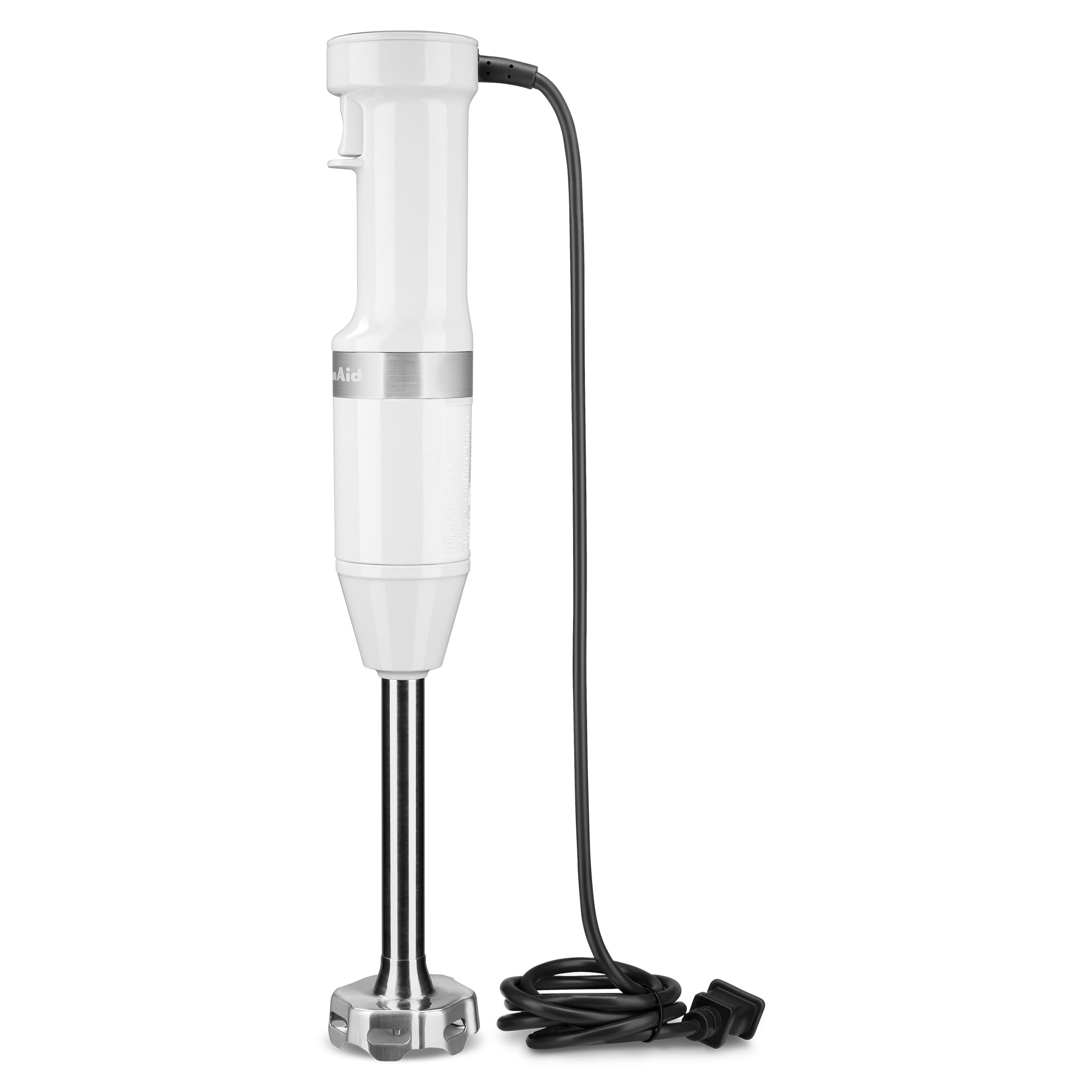 KitchenAid Variable Speed Corded Hand Blender with Accessories, White, KHBV83WH