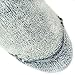 Working Person's 689 Black 4-Pack Merino Wool Hiking Socks - Made In The USA (Large)