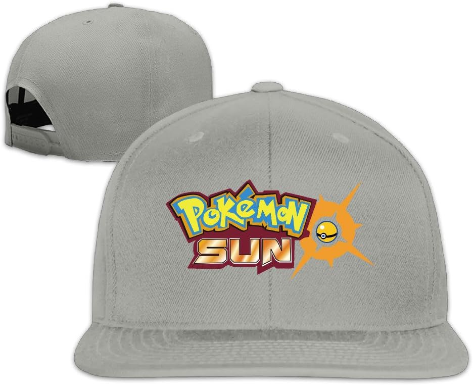 Unisex Pokemon Sun Adjustable Snapback Trucker Hat Pink One Size