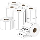 Anylabel 2.25" x 1.25" Direct Thermal Labels - White for Barcode Printing, Compatible With Zebra, Rollo, Munbyn Printers (12 Rolls, 1000 Labels/Roll)
