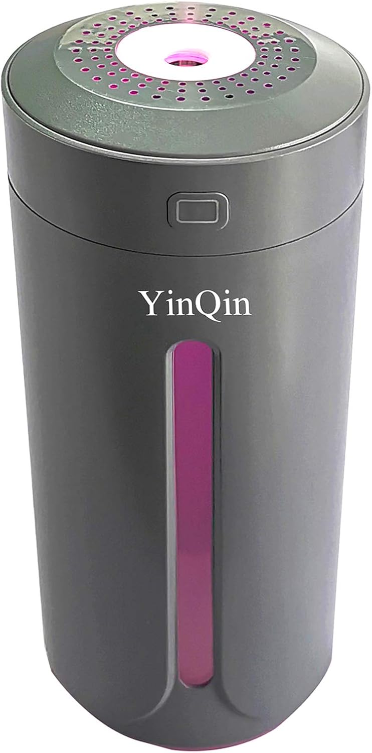 YinQin 230ML Portable USB Mini Air Humidifier 7 Color LED
