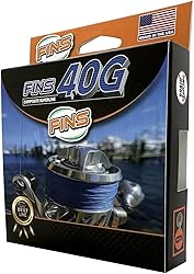 FINS 40G Super Round Braided Fishing Line USA Made