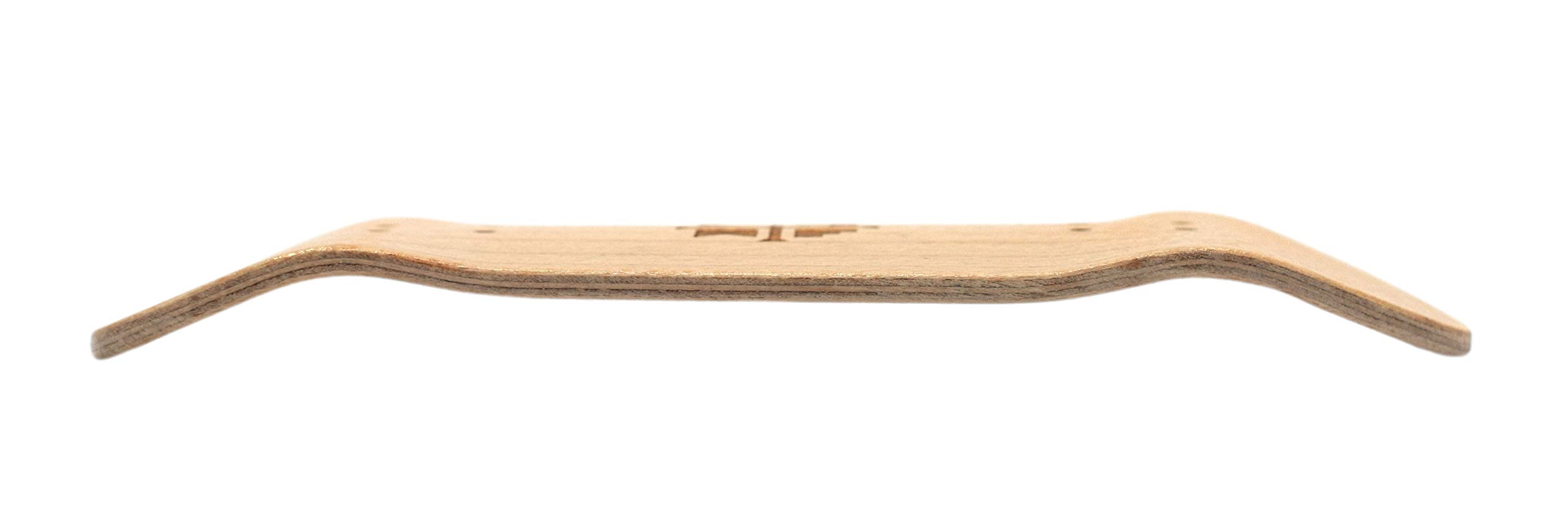 Wooden Fingerboard Carlsbad Cruiser Deck, The Classic - 34mm x 100mm - Handmade, Pro Shape & Size - Five Plies Wood Veneer - Includes Prolific Foam Tape - Teak Tuning