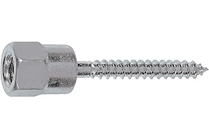Hangermate 3/8"-16 x 1-1/2" Threaded Rod Anchor (Side) for Metal - 4 Pieces