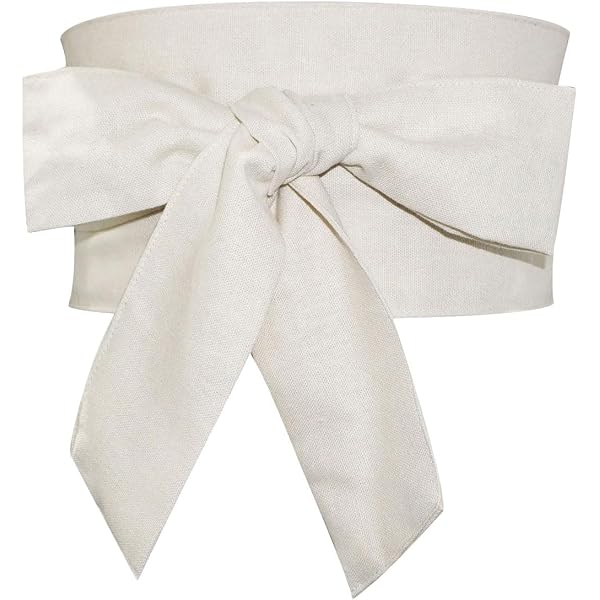 Japanese Pre-tied Sakuri Obi Belt with Velcro Fasteners CAMDOM Japanese Kimono Pre Tied Oversized Bow Sakura Obi  main image 3