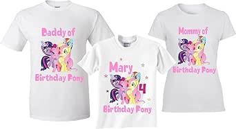 playeras de cumpleaños para familia