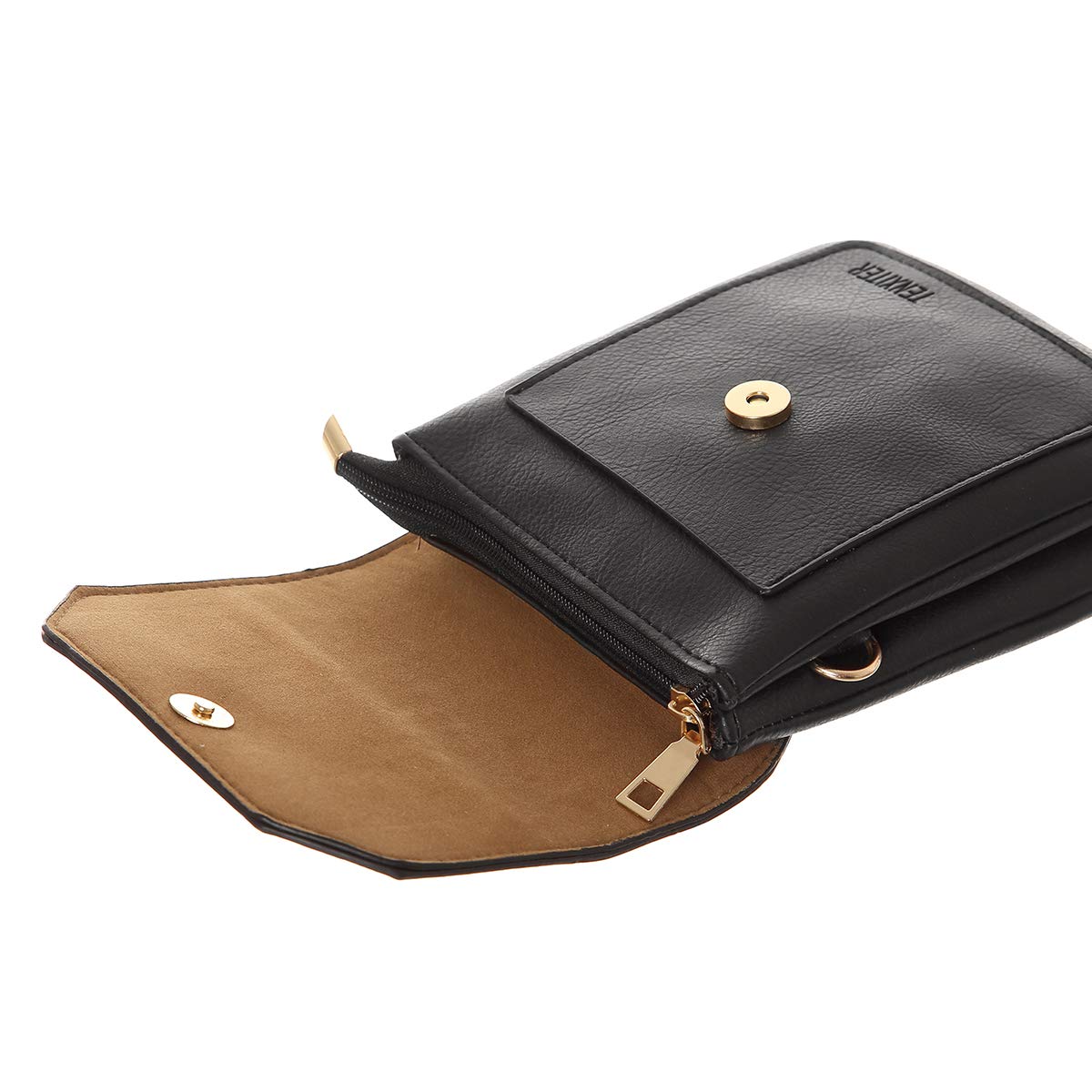 TENXITER Womens Leather Small Crossbody Bags Cell Phone Wallet Purse Bag for Women