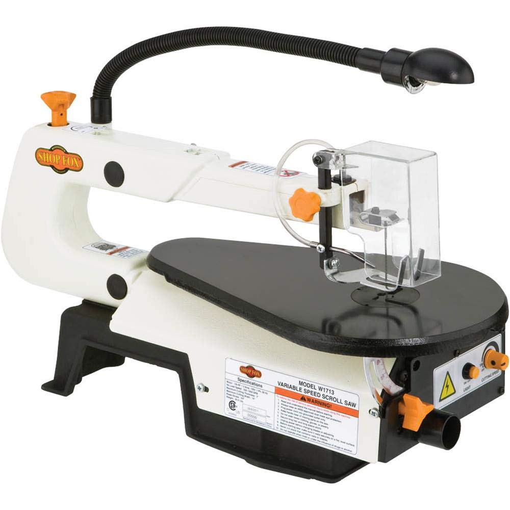 Shop Fox W1713 16Inch Variable Speed Scroll Saw Buy Online in United