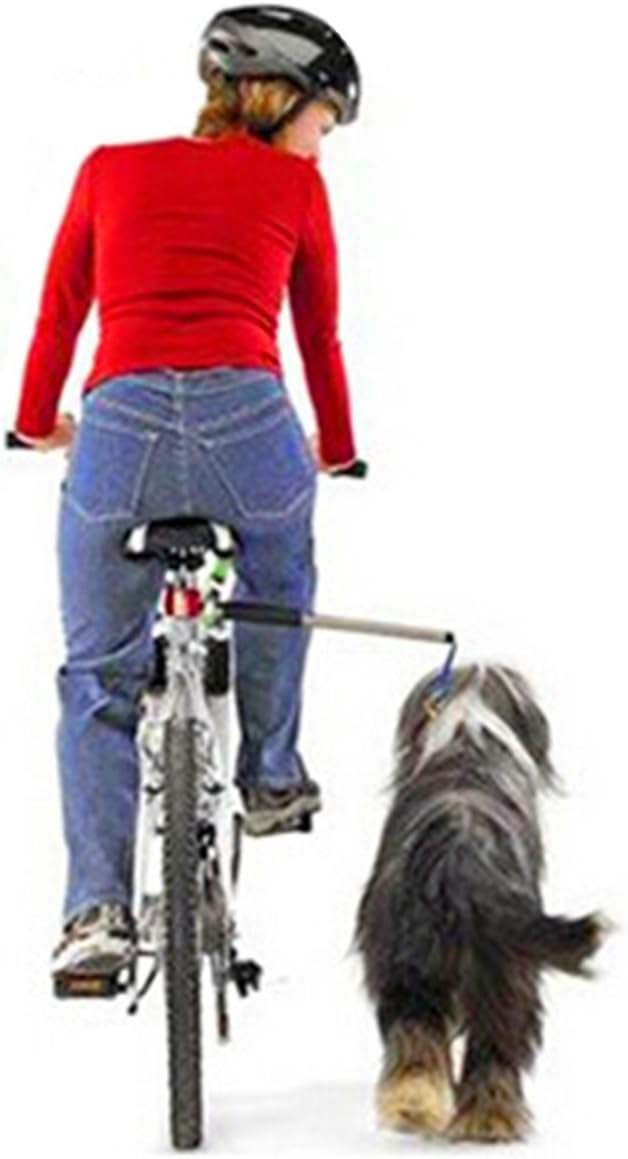 SPORER Dog Bicycle Exerciser Leash, FMJI Hands Free Bicycle Dog Leash for Exercising/Training/Jogging/Cycling/Outdoor (B)