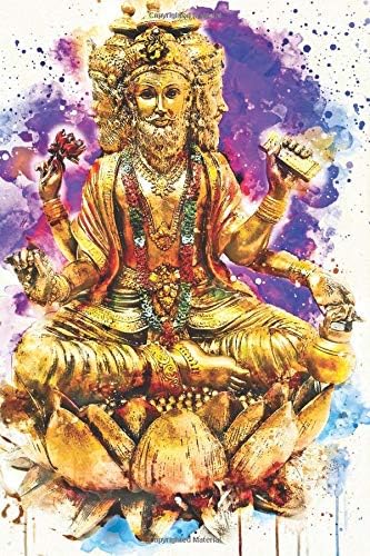 Watercolor Brahma: Blank Lined Notebook, Journal or Diary
