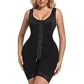 Voxshe Women’s Fajas Colombianas Shapewear Tummy Control Postpartum Full body Shaper Compression Garment Butt Lifter SW05