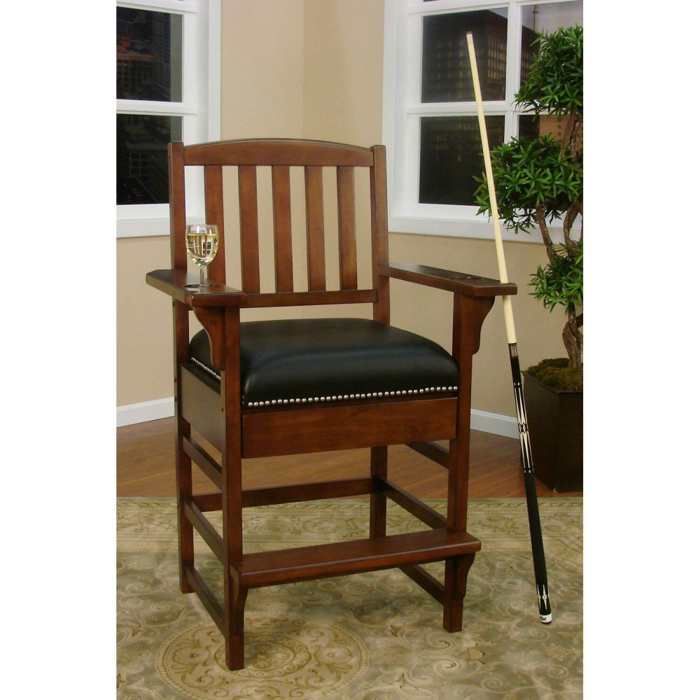 American Heritage Billiards King Chair In Suede Amazon Ca