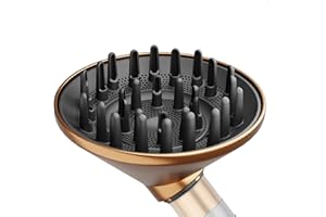 AIKOLZON Upgraded Diffuser Attachment for Dyson Airwrap HS01/HS05/HS08 – Quick-Dry Curly Hair Nozzle, Heat-Resistant & Lightweight Design, Reduces Frizz for Natural Waves or Curls