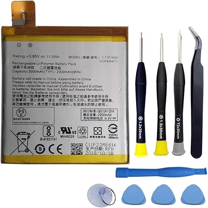 Amazon Mukuzi Asus Zenfone 3 Laser Zc551kl 互換バッテリー C11p1606 3 85v 2900mah バッテリー 通販 Amazon Mukuzi Asus Zenfone 3 Laser Zc551kl 互換バッテリー C11p1606 3 85v 2900mah バッテリー 通販