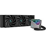 DeepCool LT720 Liquid Cooler 360mm Multidimensional Infinity Mirror ARGB Block 300w TDP 4th Gen Dual-Chamber Pump 3100RPM AIO