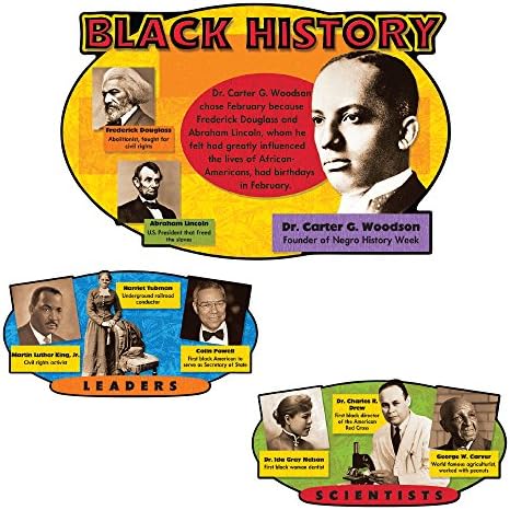 Trend Black History Bulletin Board Set, Classroom Decor