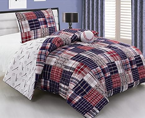 baseball comforter twin