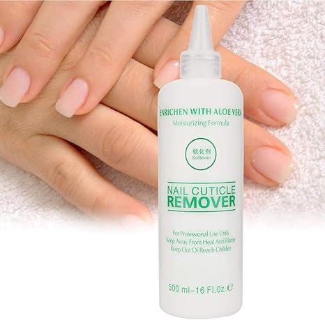 Amazon Co Jp 500mlマニキュアネイルキューティクル アートツール 柔軟剤ネイルデッドスキン除去ソフトネイル ホーム キッチン
