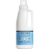 MRS. MEYER'S CLEAN DAY Liquid Fabric Softener, Rain Water, 32 fl oz | Softens and Freshens Laundry, Reduces Static, Up to 32 Loads per Bottle, Cruelty Free, Made with Essential Oils