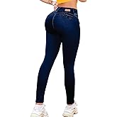 ARANZA Butt Lifting Jeans for Women Mid Rise Colombian Jeans Skinny Levanta Cola Pantalones Colombianos Levanta para Mujer