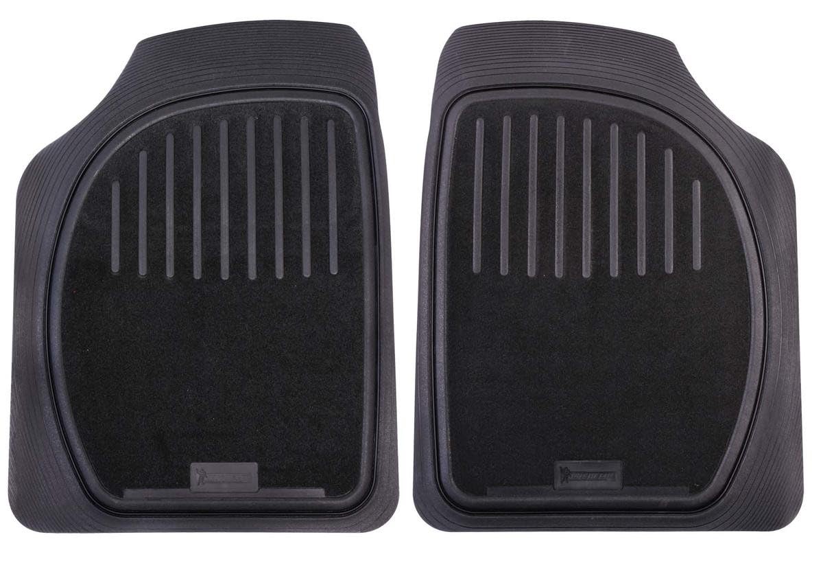 Michelin 009074 2 FRONT MATS CARPET/RUBBER