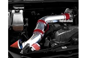 INTAKE KAI INTAKEKAI INTAKE COMPATIBILES FOR 2007-2012 CHEVY CHEVROLET COLORADO GMC CANYON 3.7L / 2007-2010 HUMMER H3 3.7 3.7L l5 (RED)